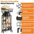 thumbnail image 2 of Garden Tool Organizer, Yard Tool Tower Rack for Garage Organization Corner Storage for Garden, Shed, Garage Storage, 2 of 6