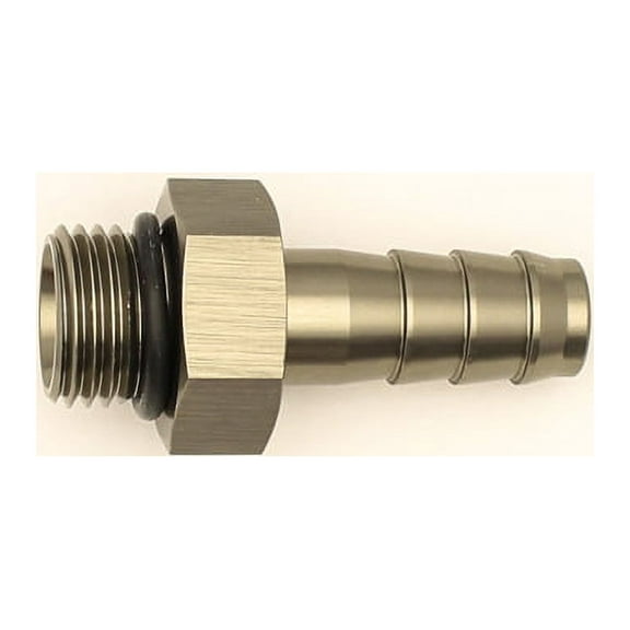 DeatschWerks 6AN ORB Male To 3/8in. Male Triple Barb Fitting (Incl. O-Ring)