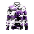 thumbnail image 4 of Limited Time Discount LEBONYARD Henley Sweatshirts for Men Long Sleeve,Men's Fashionable Camouflage Print Casual Long Sleeve Turndown Collar Blouse Shirt Camouflage S, 4 of 5