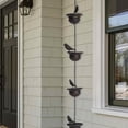 thumbnail image 5 of Bird Rain Chain – 240 cm – Bronze Garden Decoration, 5 of 5