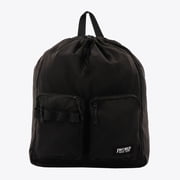 J World Mod Drawstring Backpack, Black/Yellow
