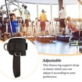 thumbnail image 4 of Wosthever Correa de tobillo Fitness Fortalecer D-ring Entrenamiento Pierna Butt Ejercicios Correas de soporte Entrenamiento portátil Practicar Accesorios para máquinas de ejercicios Negro, 4 of 6
