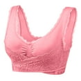thumbnail image 1 of MIASHUI Bras for Women Front Side Buckle Lace Edge without Steel Ring Movement Seamless Gathering Adjustment Yoga Sleep Large Bra, 1 of 4