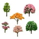 thumbnail image 1 of 6 piezas de decoración de árbol de Navidad en miniatura, modelos mixtos de árboles, figuritas, estatuas, adornos de árbol artificial, micropaisaje, de, 1 of 8