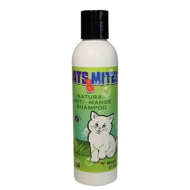 Cat n Mite Shampoo for Cats and Kittens with Demodex Mange 6.0 oz