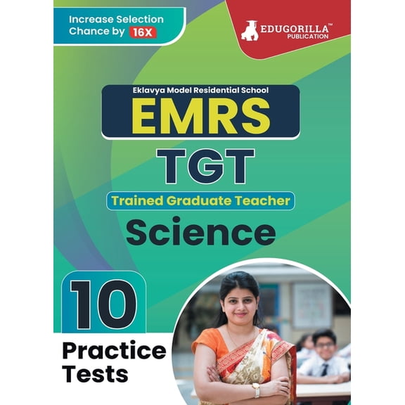 EMRS TGT Science Exam Book 2023 (English Edition) - Eklavya Model Residential School Trained Graduate Teacher - 10 Pract, (Paperback)
