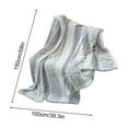 thumbnail image 3 of SPOORYYO Cationic Soft Cloud Blanket, Lightweight Two-Tone Throw for Home Office Travel Sofa and Outdoor Use, 3 of 7