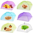 thumbnail image 1 of SPRING PARK 6Pcs Pop-Up Food Mesh Protector Cover Umbrella Food Nets Screen,Reusable and Collapsible Outdoor Food Tents for Parties Picnic BBQ, 1 of 7
