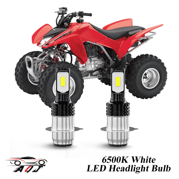 Compatible with TRX250 Sportrax 250 2001–2008, 2-Pack H6 H6M Led Headlight Bulbs Motorcycle Bulb,1700lm 6500K Cool White, 12v-24v DC