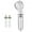 White, variant on Portable Handheld Shower Head with High Pressure Spray, Travel Shower Head with Water Filter for Hotel, Bathroom & Bathing Use