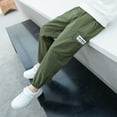 thumbnail image 6 of Byoo Camo Graphic Toddler Boy Cargo Pants High Elastic Waist Casual Husky Trousers Child Active Baggy Jogger Pants, 6 of 9