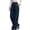 Navy, variant on Women's Corduroy High Waist Wide Leg Dress Pants Pleated Front Loose Suit Trousers Business Casual Pants with Pockets Fashion Bottoms White