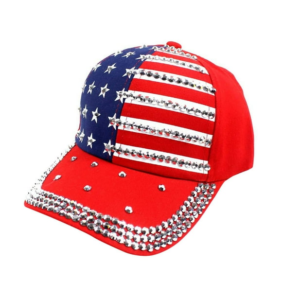 Hats for Women Baseball Cap Women Men Couple Summer Flag Baseball Cap Diamond Snapback Caps Hip Hop Hats