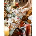 thumbnail image 3 of Christmas Placemats Set of 4 Gingerbread Man Christmas Placemats for Dining Table Candy Black Plaid Stripe Table Mat Winter Holiday Home Party Kitchen Table Decorations, 3 of 6