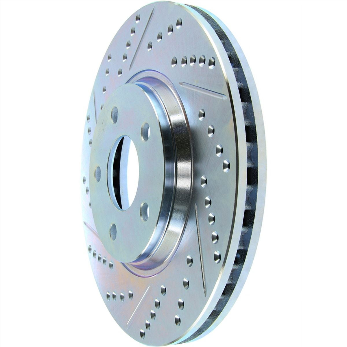 StopTech Select Sport 05-07 Chevrolet Cobalt Slotted and Drilled Right Front Rotor Fits select: 2009-2012 CHEVROLET MALIBU, 2005-2010 PONTIAC G6