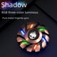 thumbnail image 4 of Giroscopio luminoso de metal con punta de dedo, descompresión avanzada para dedos, juguetes luminosos para niños, tecnología negra, magia azul, 4 of 5