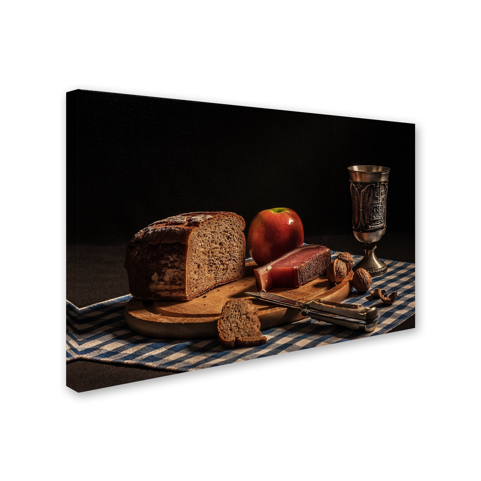 Trademark Fine Art 'Supper' Canvas Art by Joe Boehmer