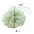 thumbnail image 5 of MODANU 4 Pack Large Mesh Loofah Sponge Bath Pouf Puff Shower  Mesh Shower Pouf for Women and Men, Multicolor, 5 of 6