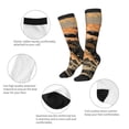 thumbnail image 3 of Sigee Playful Otter Tropical Beach for Socks for Men Women Socks Stocking Compression Socks, 3 of 6