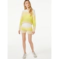 thumbnail image 5 of Scoop Women's Ombre Jersey Knit Shorts, 5 of 6