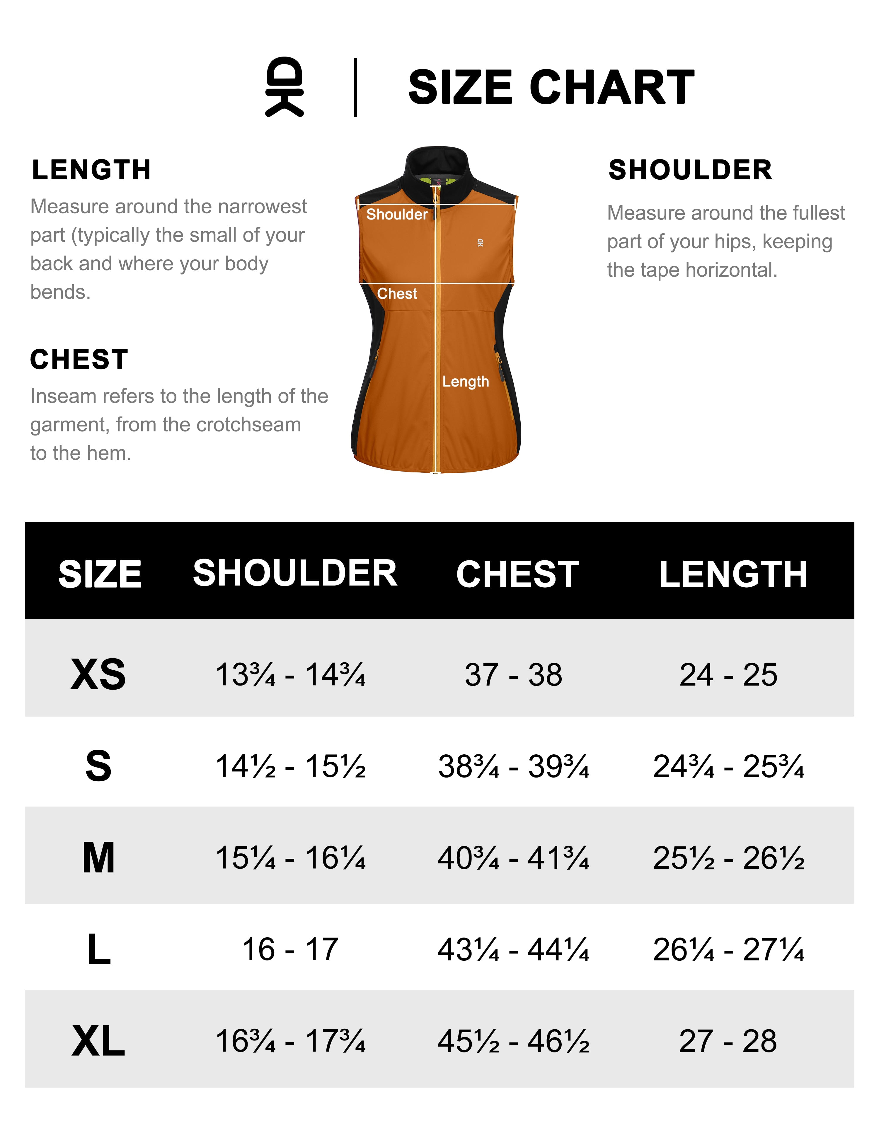 Little Donkey Andy Windproof Sleeveless Vest Jacket for Women, Water-Repellent Stretch Sports Vest for Cycling, Running (Orange L)