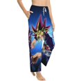 thumbnail image 2 of Game Yu-Gi-Oh Women's Pajama Pants Lounge Daily Novelty Cozy Sleep Bottoms Pants Sleepwear With Pockets, 2 of 8