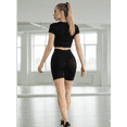 thumbnail image 3 of CONJUNTO DEPORTIVO DE MUJER DE SHORT Y BLUSA STRETCH PUSH UP UNITALLA, 3 of 9