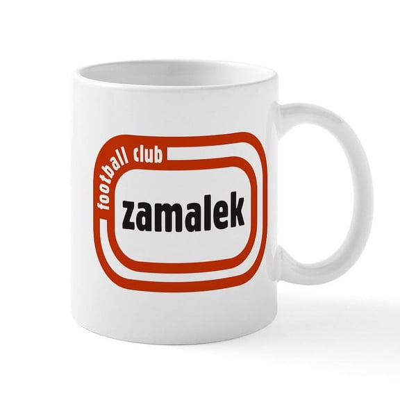 CafePress - Zamalek Football Club Fan Mug - 11 oz Ceramic Mug - Novelty Coffee Tea Cup