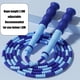 thumbnail image 5 of Cuerda de saltar segmentada para fitness, cuerda de saltar clásica con cuentas para uso personal deportivo, 5 of 5