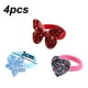 thumbnail image 2 of 12 lazos para el pelo para niñas, linda banda de goma sin costuras brillante para niños, soportes para cola de caballo para niños pequeños, 2 of 6