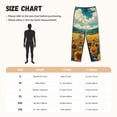 thumbnail image 3 of Fotbe Field Style Bicycle Young Sunflower Pantalones de Pijama para Mujer, Pantalones de Dormir, Pantalones Pj con Cordón y Bolsillos-Large, 3 of 6