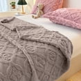 thumbnail image 2 of Winty Throw Blanket for Couch Sofa,Bed Blankets for Bed,Super Soft and Warm Throw Blanket for Couch, Sofa and Bed Cozy, Fuzzy and Lightweight,120*200Cm, 2 of 7