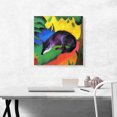 thumbnail image 2 of ARTCANVAS Blue Fox 1911 Canvas Art Print by Franz Marc - Size: 18" x 18" (1.50" Deep), 2 of 9