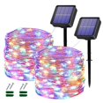 thumbnail image 1 of Guirnalda de luces solares Lezonic 24 M 240 LED a prueba de agua, 8 modos, 1 of 6