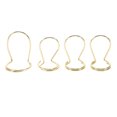 thumbnail image 1 of SHISUYAN 4pcs Butterfly Shape Metal Finger Picks for Guitar and Bass Adjustable Thumb Forefinger Plectrums Portable Musical Instrument Accessories, 1 of 8