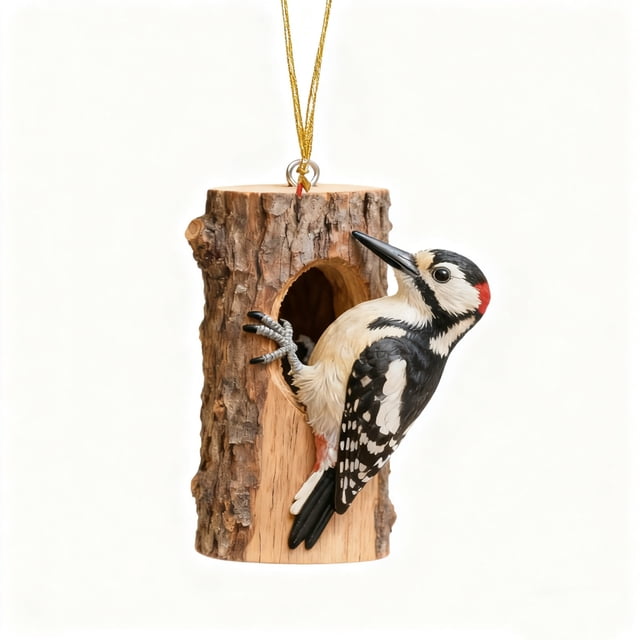 Adornos para Árbol de Navidad Ajj251119002 | Adornos Navideños Acrílicos de Animales Del Bosque | Bonita Decoración Navideña Colgante | Adornos de Animales Coloridos y Duraderos para El Árbol de Navi