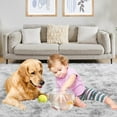 thumbnail image 6 of 8x10 Area Rugs for Living Room, Ultra Soft Fluffy Rugs for Bedroom, Anti-Skid High Pile Indoor Carpet for Nursery, Study Room, Playroom, Home Decoration, Tie-Dyed Light Grey, 6 of 6