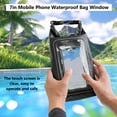 thumbnail image 6 of thovorrnl Waterproof Bag with Built-In Phone Pouch, 2L Dry Bag Roll Top Waterproof Phone Bag for Kayaking, Boating, Rafting, Beach, 6 of 8