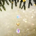 thumbnail image 4 of Colgante De Cristal Colgante De Cristal Decoración Metal Rainbow Collection Hanging Star Moon Crystal Prisms Home Decor (38), 4 of 4
