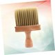 thumbnail image 2 of Plumero de cuello para barbero con cerdas suaves y mango de madera para peluquerías profesionales y uso doméstico., 2 of 5