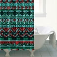 thumbnail image 4 of Rustic Boho Shower Curtain 72x72 Inches Polyester Vintage Tribal Print Bathroom Decor Bohemian Chic, 4 of 5
