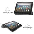 thumbnail image 3 of Allytech Amazon New Kindle Fire HD 8 Case (8-inch Display, 10th Generation, 2020 Released), Slim Trifold Stand Protective Auto Sleep Wake Case Cover for Amazon Kindle Fire HD 8 2020, Eiffel Tower, 3 of 8