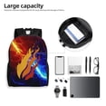 thumbnail image 6 of Prestonplayz Backpack 3D Print Lightweight Bookbag Casual Sport Daypack Travel Bag Laptop, 6 of 8