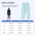 thumbnail image 4 of Balery Cute Bunny print Men's Pajama Pants,Ultra Lightweight Pjs,Lounge Pant-Large, 4 of 9