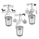 thumbnail image 1 of 3x Candelabro giratorio Candelabro Caballo y copo de nieve y flores, 1 of 7