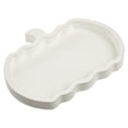 thumbnail image 2 of SOFE Framhouse White Wood Pumpkin Serving Tray, Cute Ottoman Coffee Table Tray, Decorative Candy Dish for Halloween Thanksgiving, Fall Serving Platters Farmhouse Trays for Christmas Party Wedding, 2 of 6