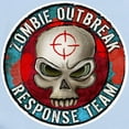 thumbnail image 2 of CafePress - Zombie Outbreak Response Team Infant Bodysuit - Baby Light Bodysuit, Size Newborn - 24 Months, 2 of 4
