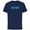 Navy, variant on Marvel Ant-Man and the Wasp: Quantumania Movie Logo Reveal - Short Sleeve Cotton T-Shirt for Adults - Customized-Black