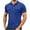 Blue, variant on Golf Shirts for Men Breathable Quick Dry Work T Shirts Solid Color Short Sleeve Tees Classic Button Up Dress Shirt Cargo Shirts with Pockets