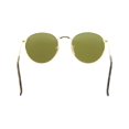 thumbnail image 3 of Ray-Ban Round Flat RB3447N-001/9O-50 Gold Sunglasses, 3 of 3